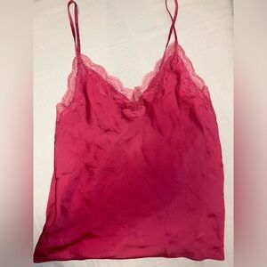 Victoria's Secret Pink Lace Camisole Lingerie Sleepwear